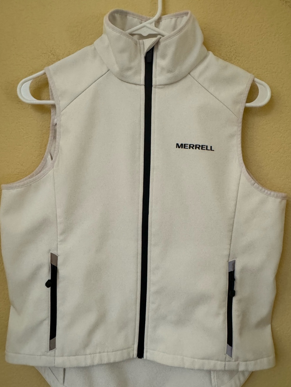 Merrell Lightweight White Women's Vest Size Medium